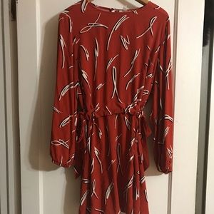 Vintage “asos” Red Dress with fun design!